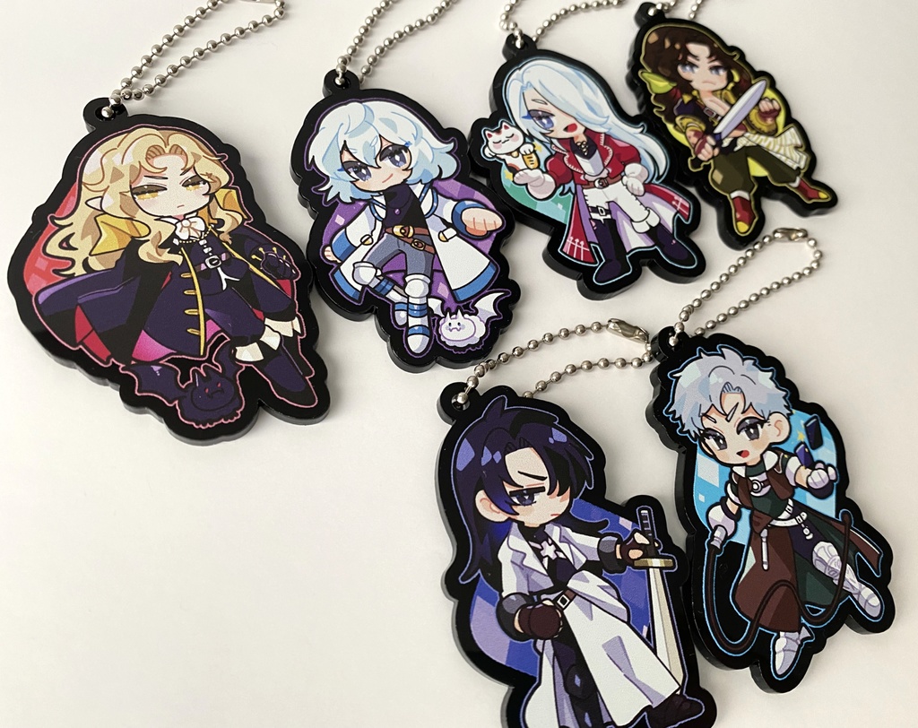 悪魔城アクリルキーホルダー