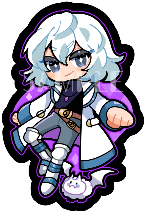 悪魔城アクリルキーホルダー