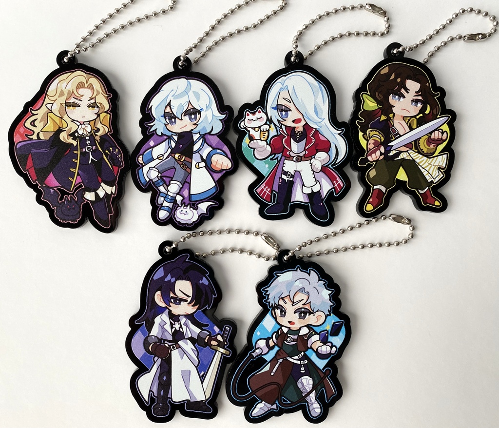 悪魔城アクリルキーホルダー