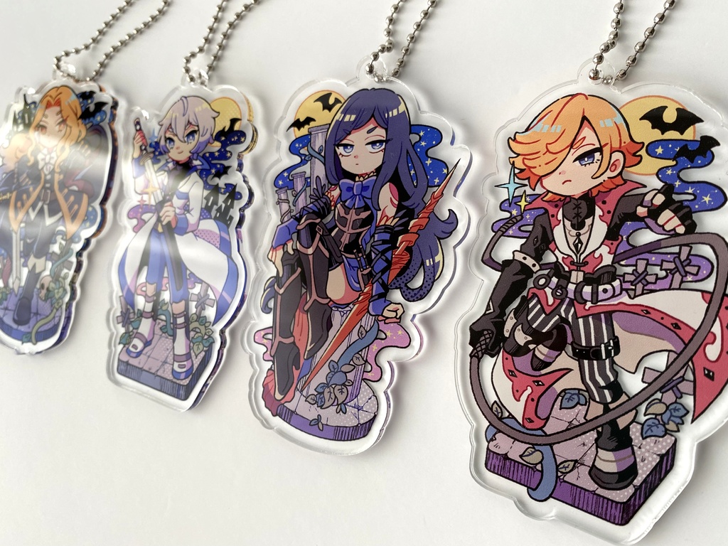 悪魔城アクリルキーホルダー