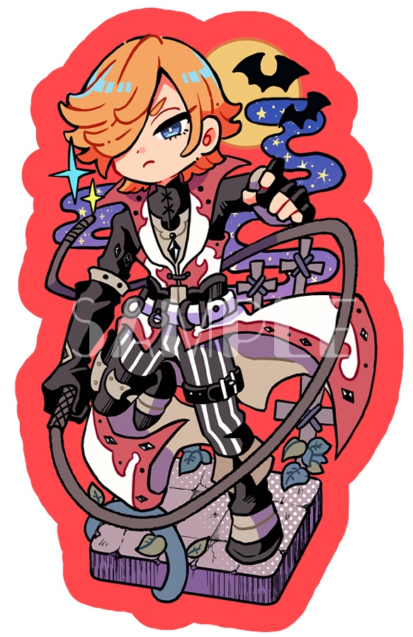 悪魔城ステッカー