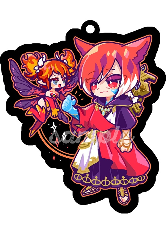 アクリルキーホルダー