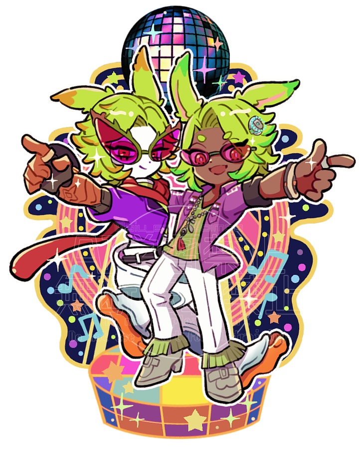 アクリルキーホルダー&ステッカー