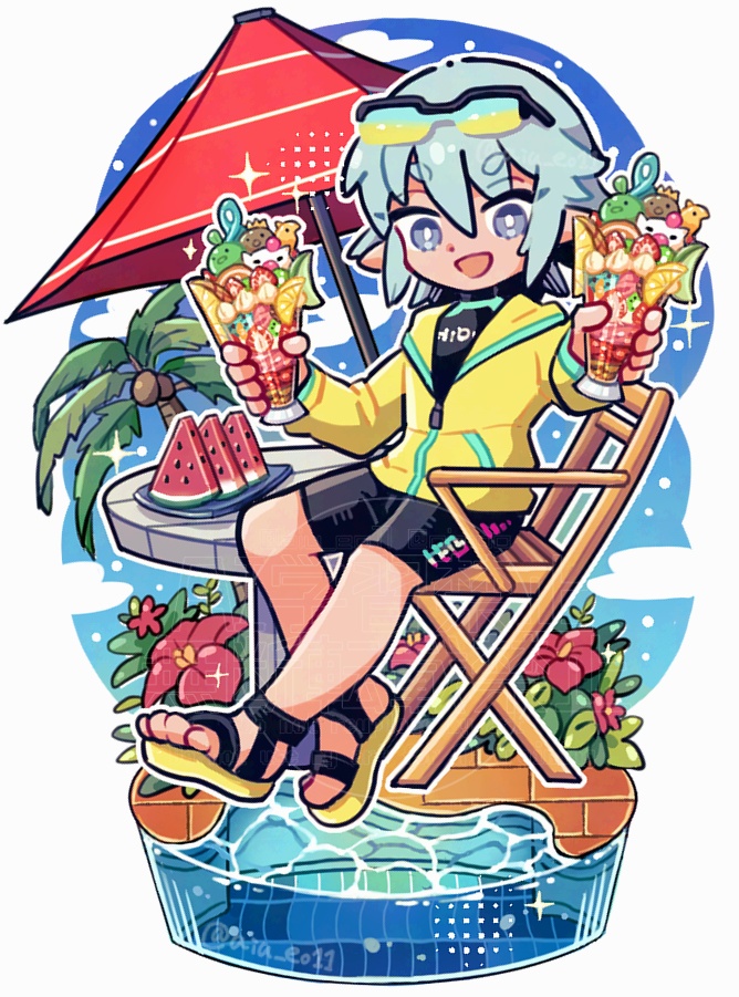 アクリルキーホルダー&ステッカー