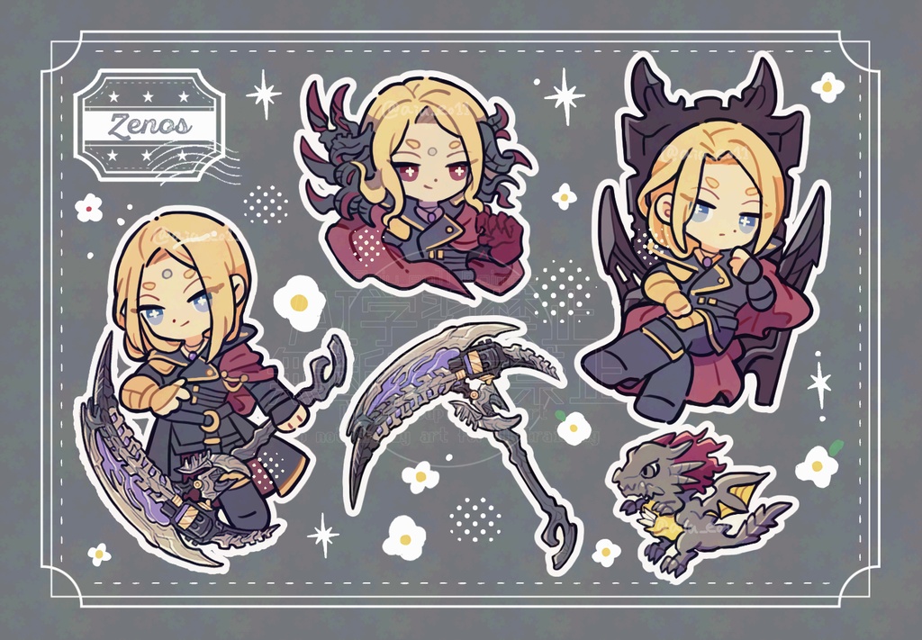 アクリルキーホルダー&ステッカー