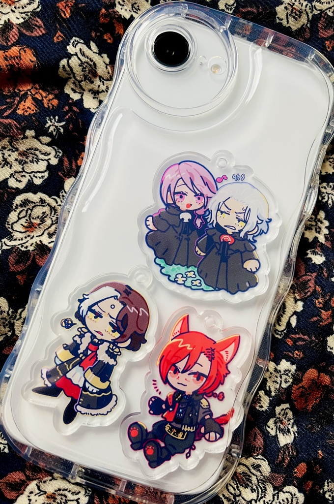 アクリルキーホルダー&ステッカー