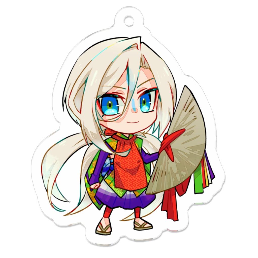 宝珠アクリルキーホルダー