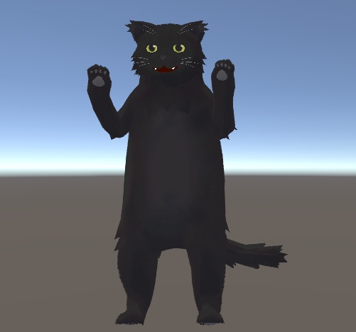 VRChat想定 猫アバター Quest対応