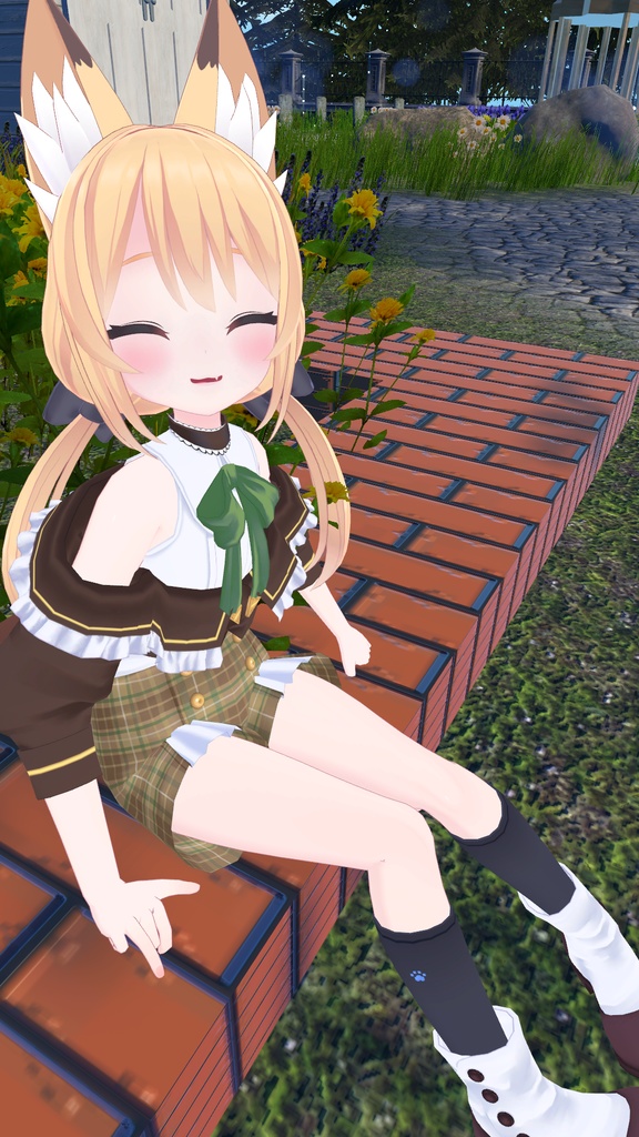 【こまどアバター ラスクちゃん対応】キュロット制服