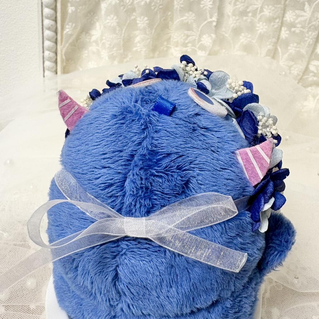 ぬい用花冠(ネイビー)|ぬい撮り・推し活・モンぬい対応