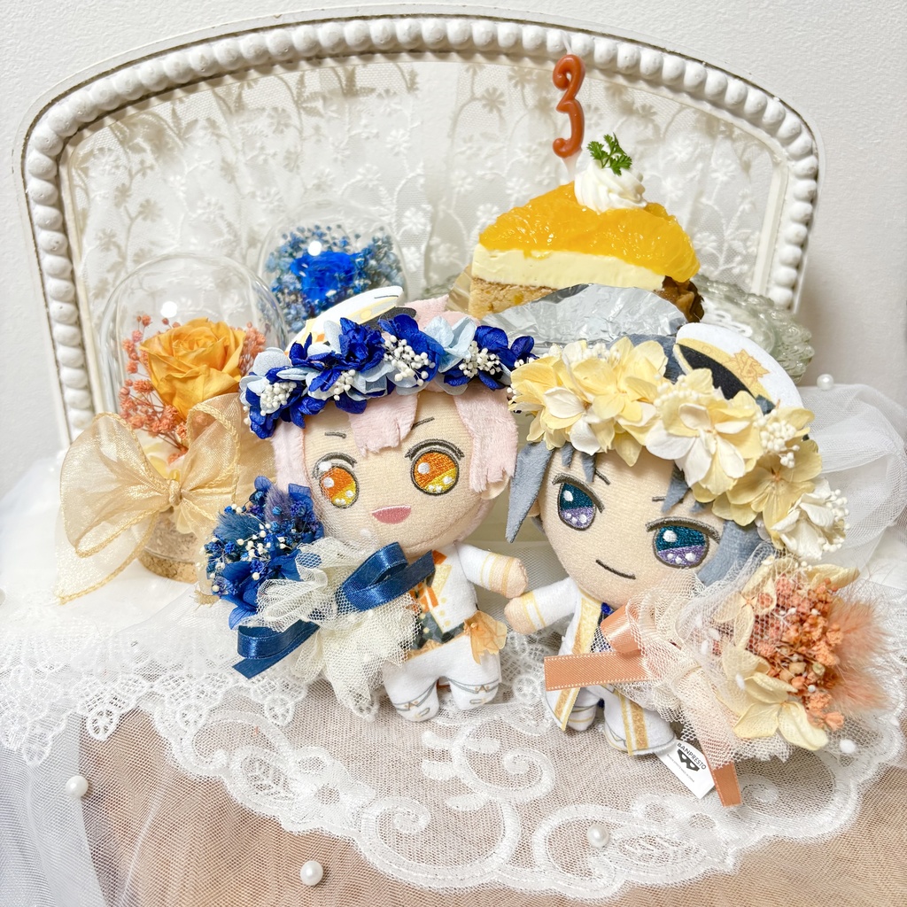 ぬい用花冠(ネイビー)|ぬい撮り・推し活・モンぬい対応