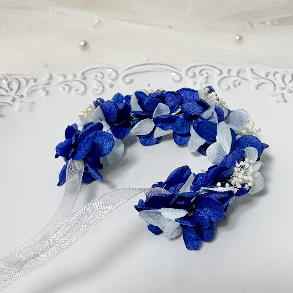 ぬい用花冠(ネイビー)|ぬい撮り・推し活・モンぬい対応
