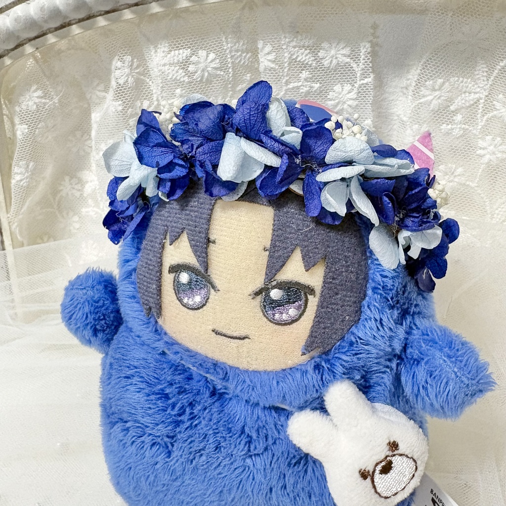 ぬい用花冠（ネイビー）｜ぬい撮り・推し活・モンぬい対応