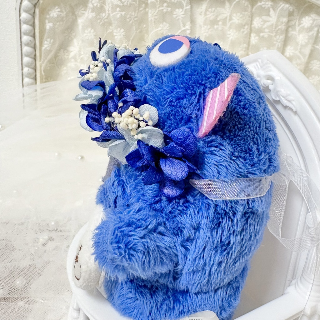 ぬい用花冠(ネイビー)|ぬい撮り・推し活・モンぬい対応