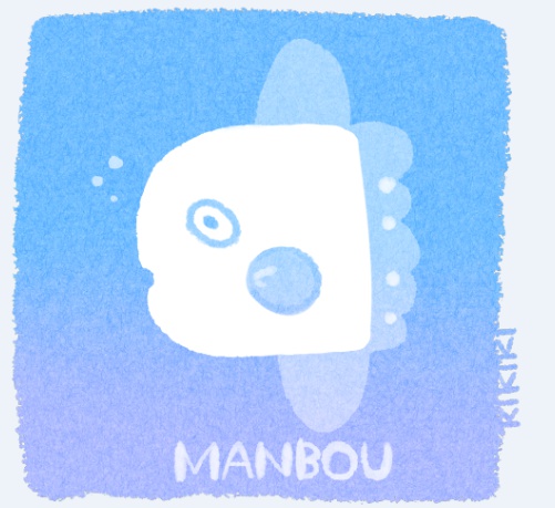 マンボウプルパーカー