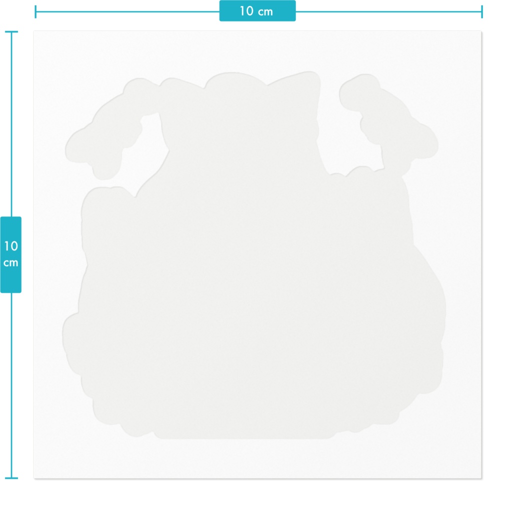 つぶさんステッカー