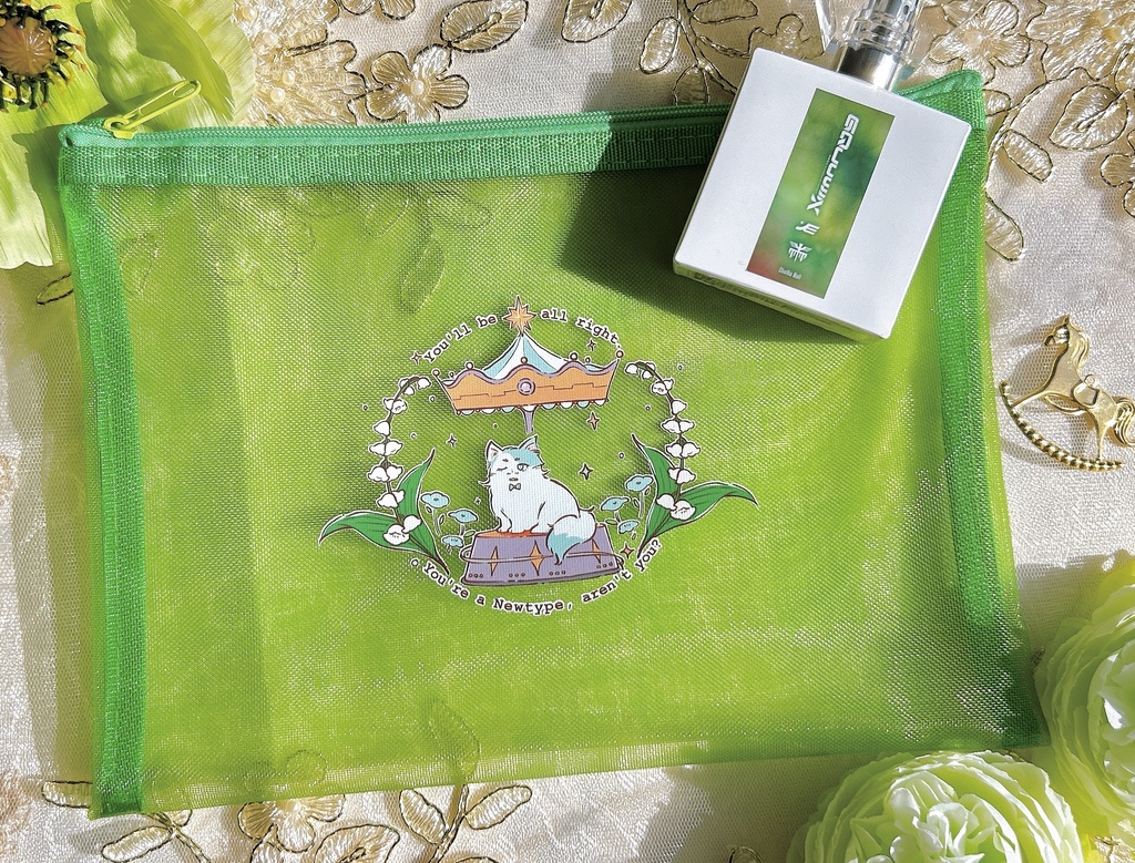 【ニャリアさん】メリーランドポーチ