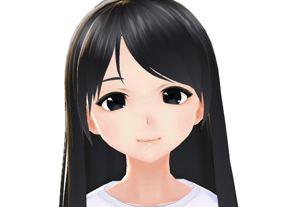 iPhoneフェイストラッキング用モデルサンプル(iFacialMocap/FaceCap向け)