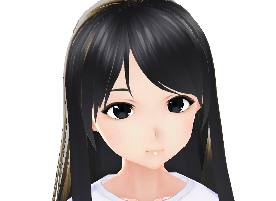 iPhoneフェイストラッキング用モデルサンプル(iFacialMocap/FaceCap向け)