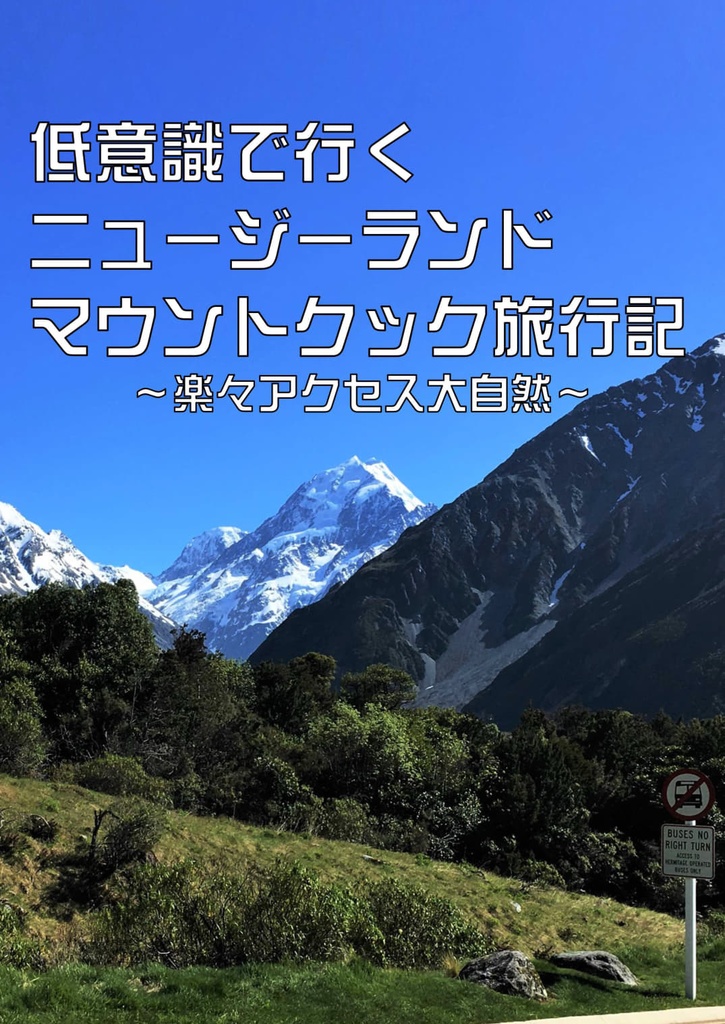 低意識で行くニュージーランド マウントクック旅行記 ～楽々アクセス大自然～