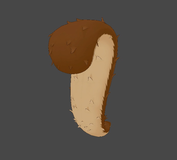 Rigged Squirrel Tail