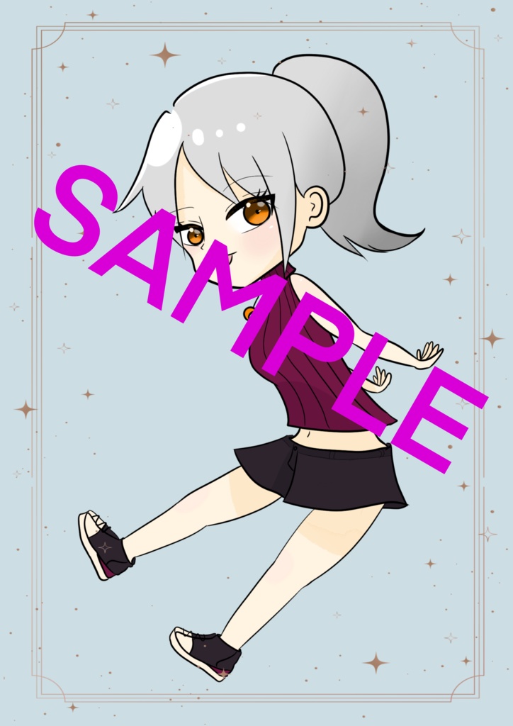 へそだしみーちゃんアクキー☽