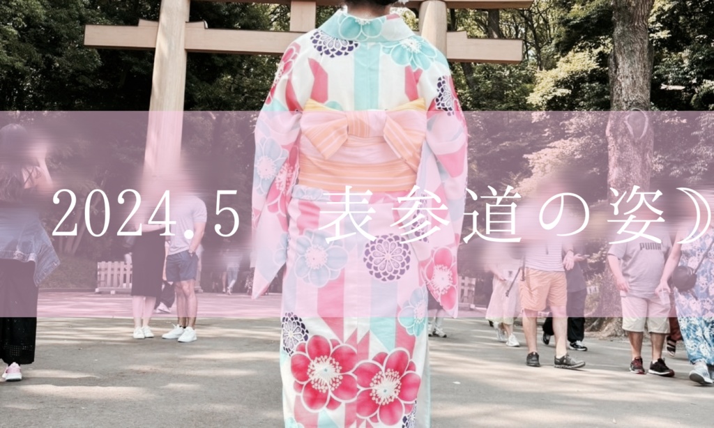 みーちゃん表参道の姿☽