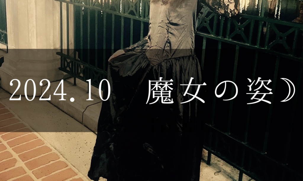 みーちゃん魔女の姿☽2024.10【デジタルブロマイド】