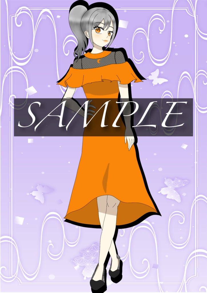 ドレスみーちゃんアクリルスタンド☽