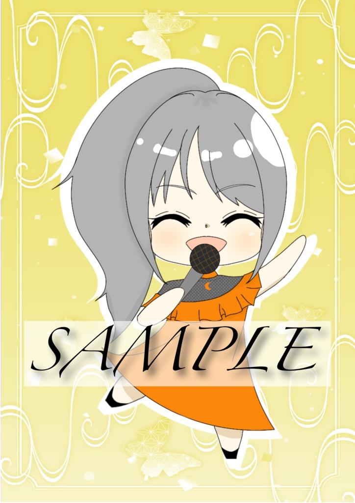 ドレスみーちゃんアクキー☽