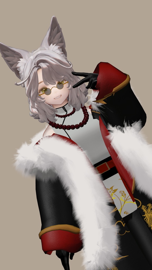 【無料】中華風マフィア衣装