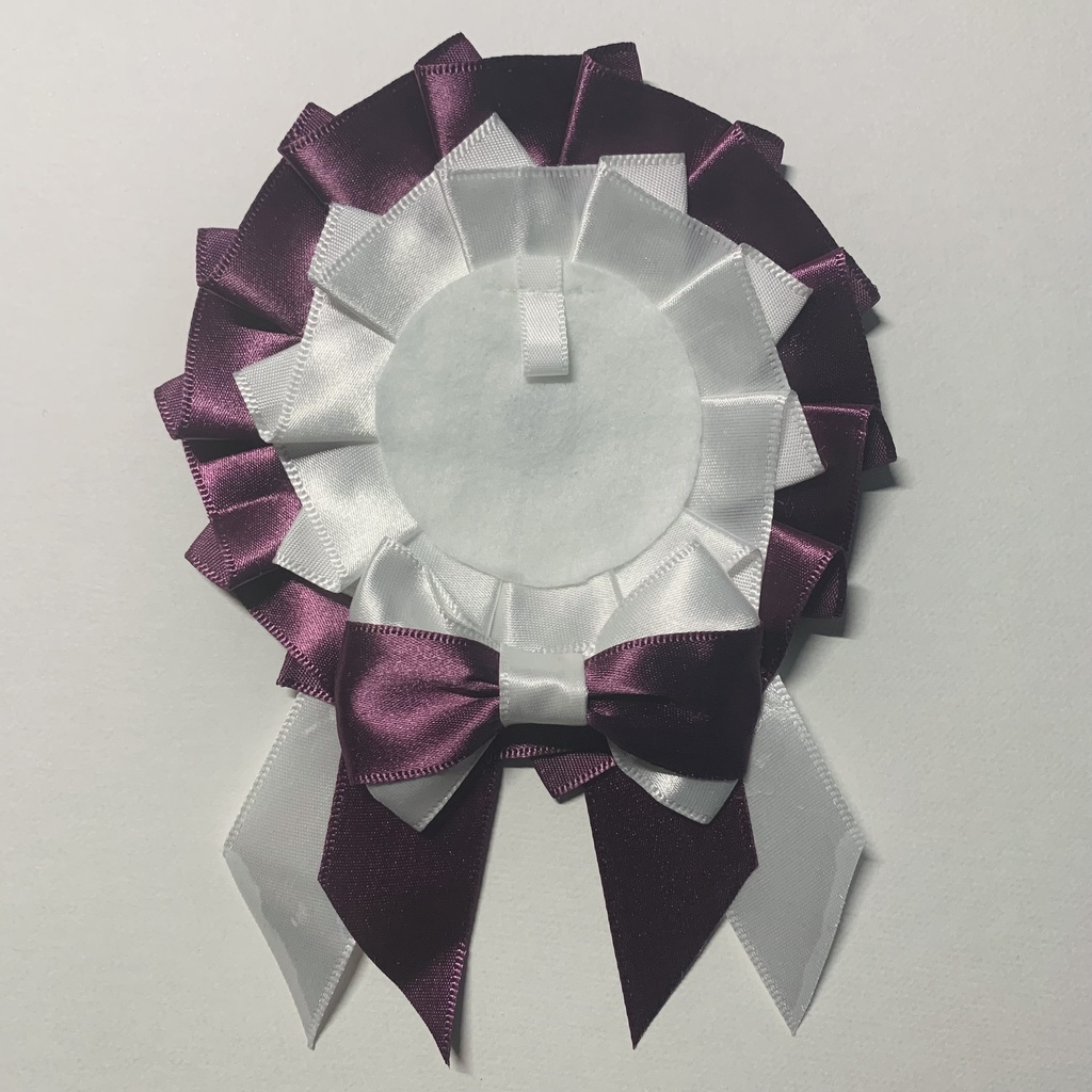 【量産品】57mm缶バッジ用✦痛ロゼット『グレープ×ミルク』