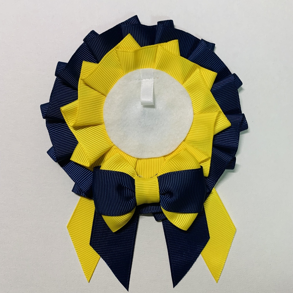 【量産品】57mm缶バッジ用✦『留紺×中黄』