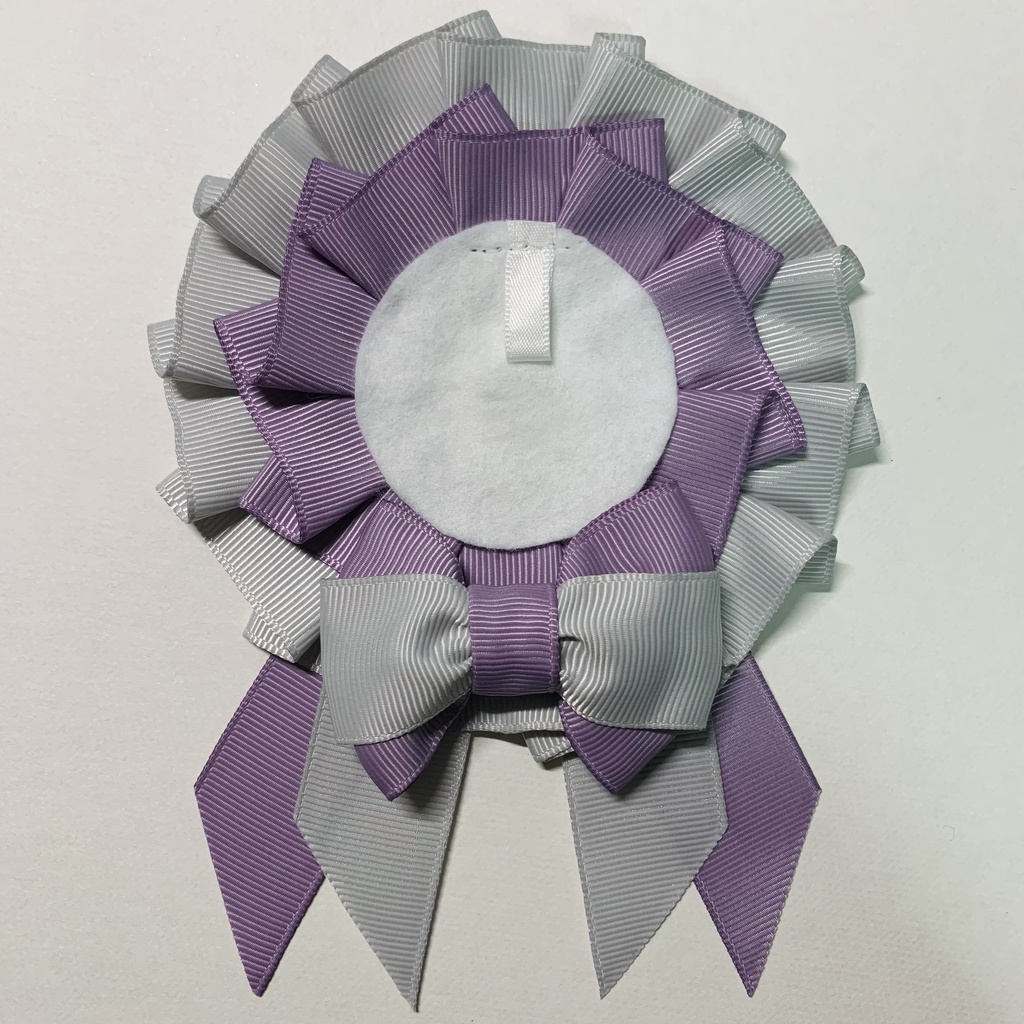 【量産品】57mm缶バッジ用✦『銀鼠×竜胆』