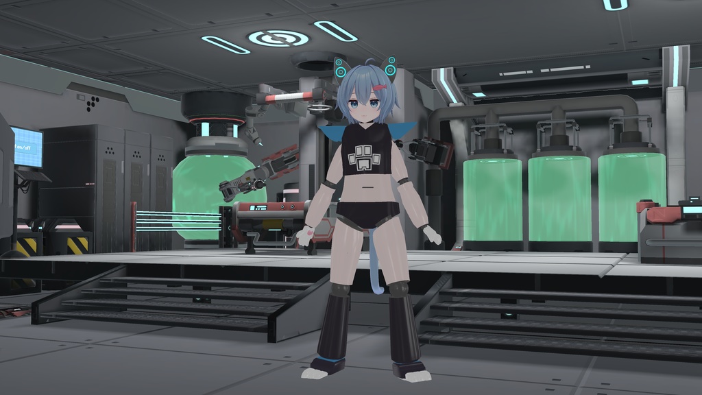 【VRChat想定】ラスクロボットボディ!!(一部無料あり)
