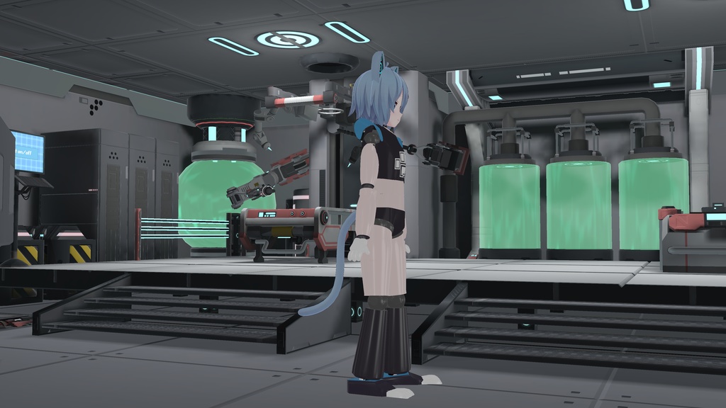 【VRChat想定】ラスクロボットボディ!!(一部無料あり)