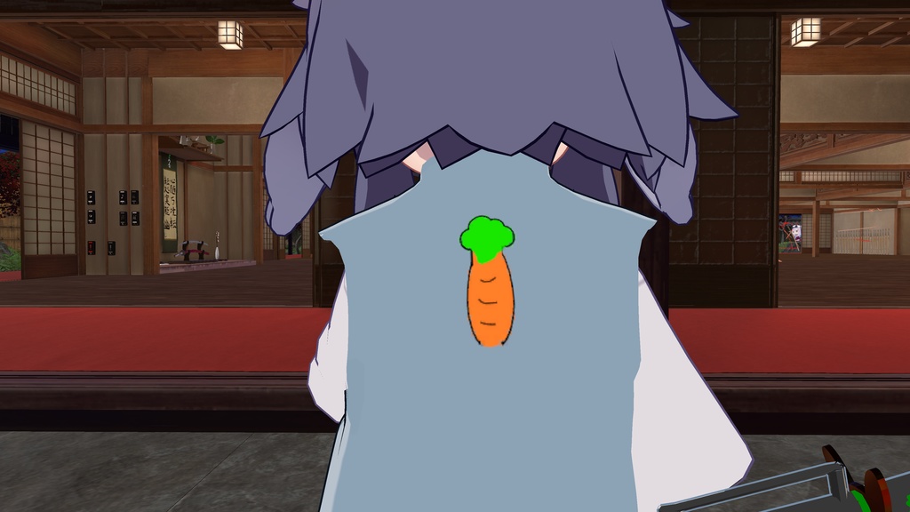 【VRChat想定】うささき陣羽織!