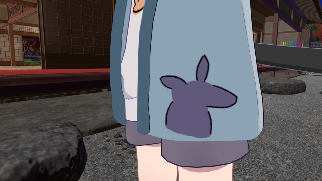 【VRChat想定】うささき陣羽織!