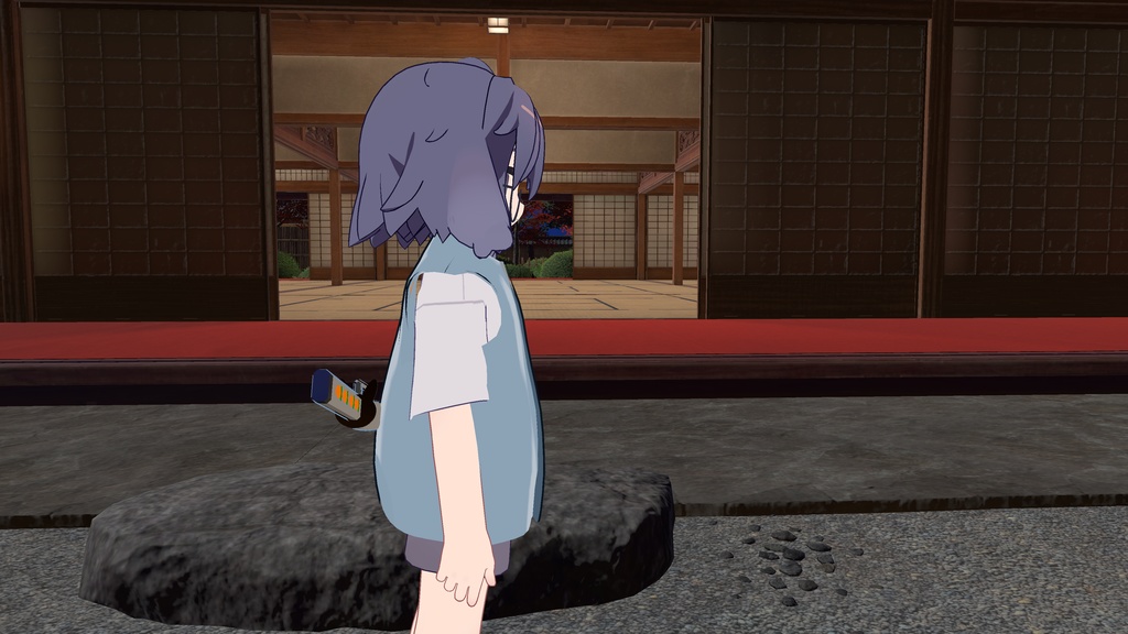 【VRChat想定】うささき陣羽織!