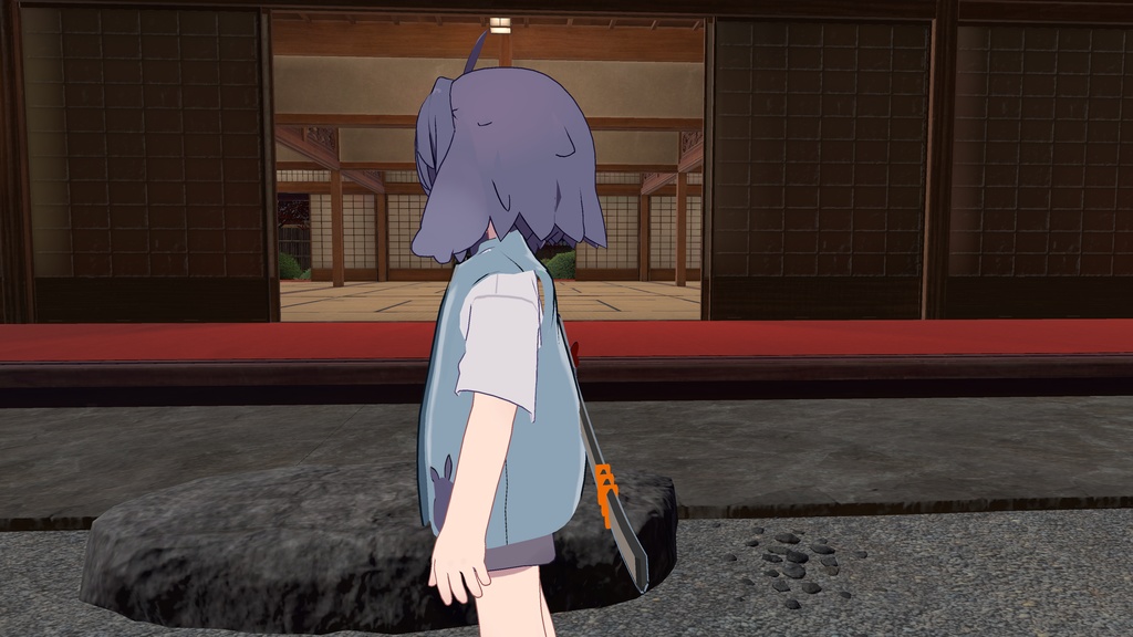 【VRChat想定】うささき陣羽織!