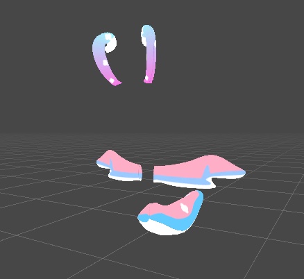 【無料】【VRChat向け】メリュジーヌ化キット!