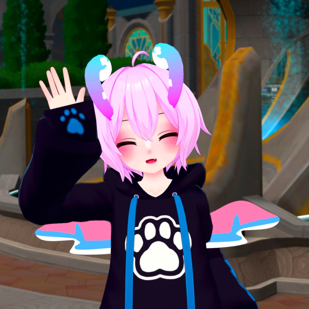 【無料】【VRChat向け】メリュジーヌ化キット！