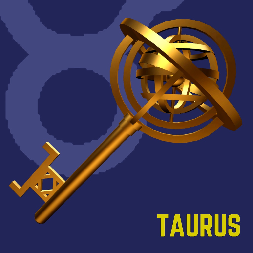 【VRChat想定】12星座の鍵