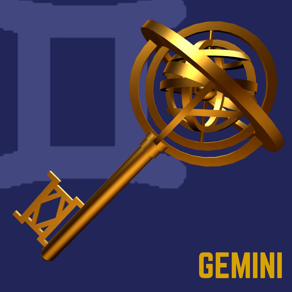 【VRChat想定】12星座の鍵