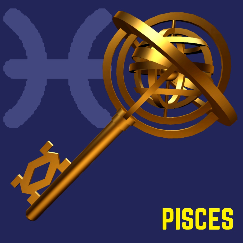 【VRChat想定】12星座の鍵