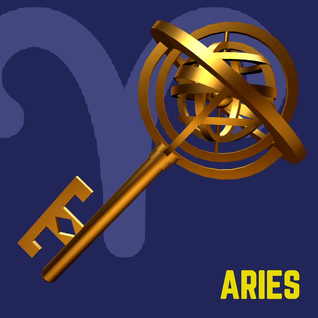 【VRChat想定】12星座の鍵