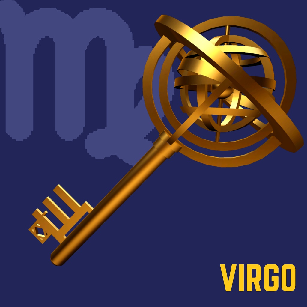 【VRChat想定】12星座の鍵