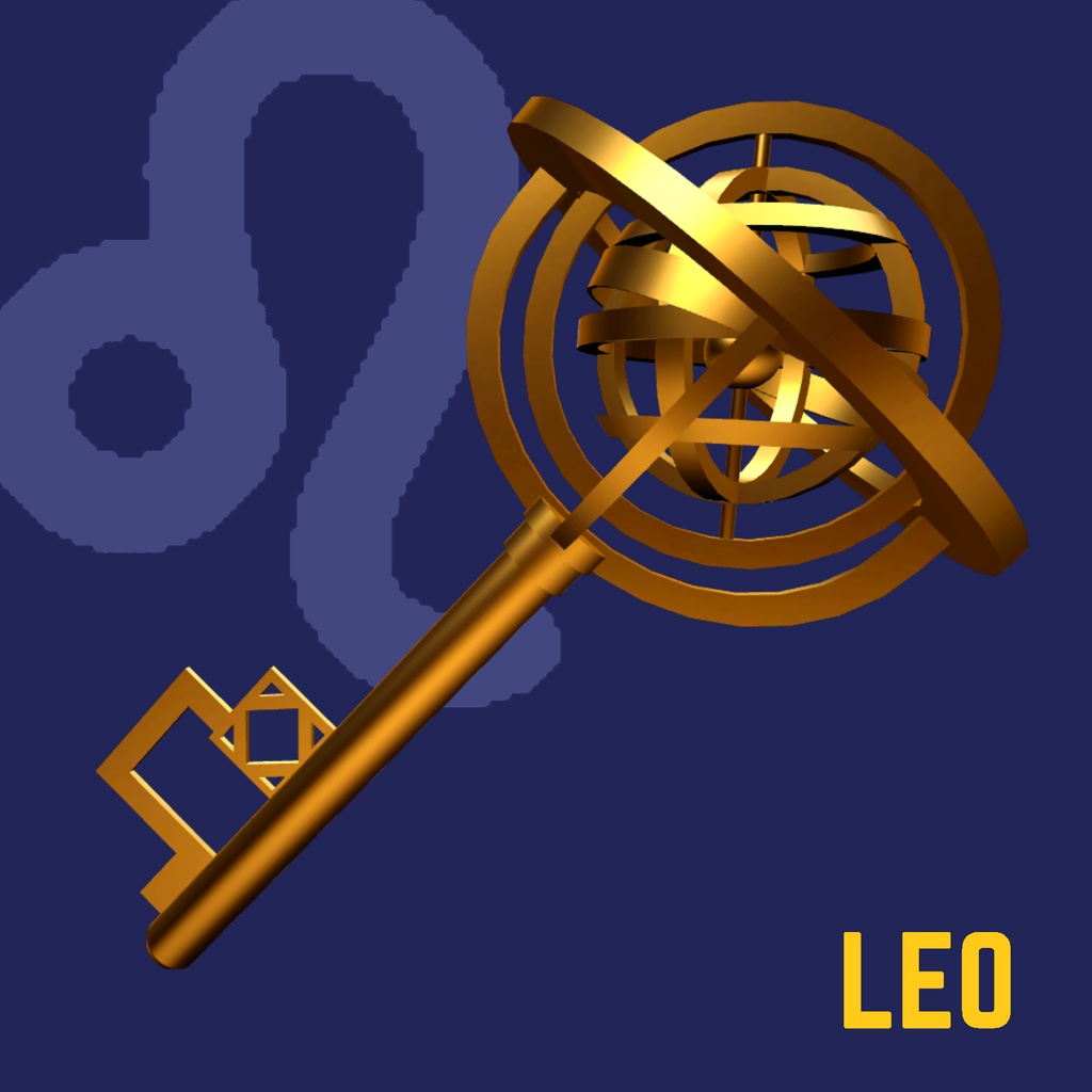 【VRChat想定】12星座の鍵