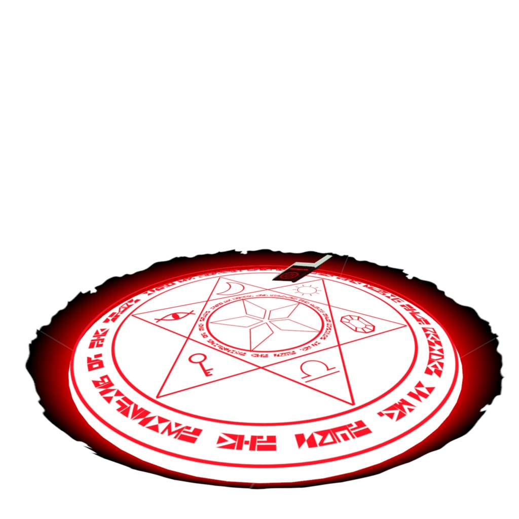 【VRChat想定】ネメシス肩掛け魔導書 MA対応