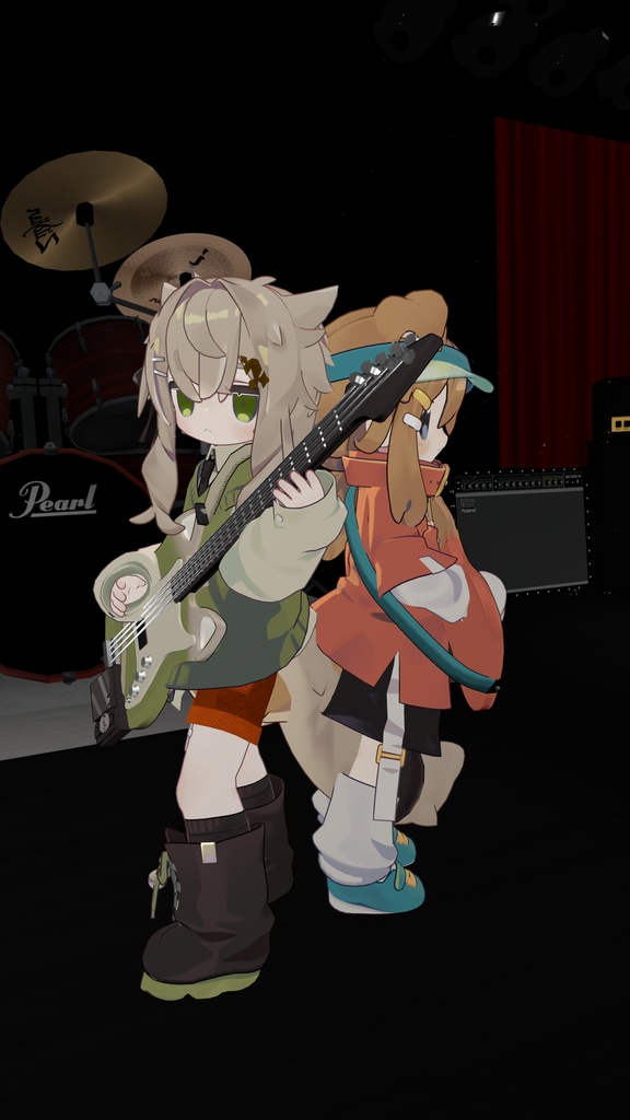 【VRChat想定】MA対応 キプギター!!🎸